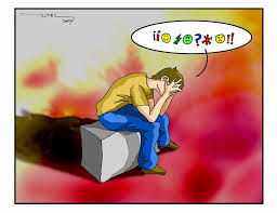 cartoon confused imogis