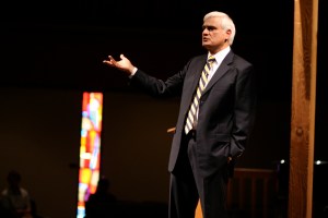 Ravi Zacharias answers a question