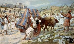 1 Chronicles 13:9-10 Uzzah Touches the Ark