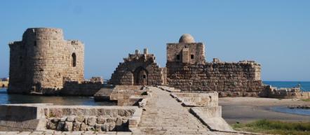 Sea citadel of Saida, Lebanon, of Ancient Sidon